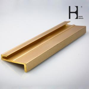 Wholesale SGS Brass Architectural Hardware Fadeless Copper Building Profiles from china suppliers