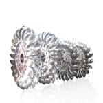 Hydropower Pelton Turbine Stainless Steel Runner And Wheel For Water Power