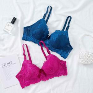 Wholesale Girls Fashion 50-60kg Sexy Women Bras Seamless 75B 75C 75D Push Up Wireless from china suppliers