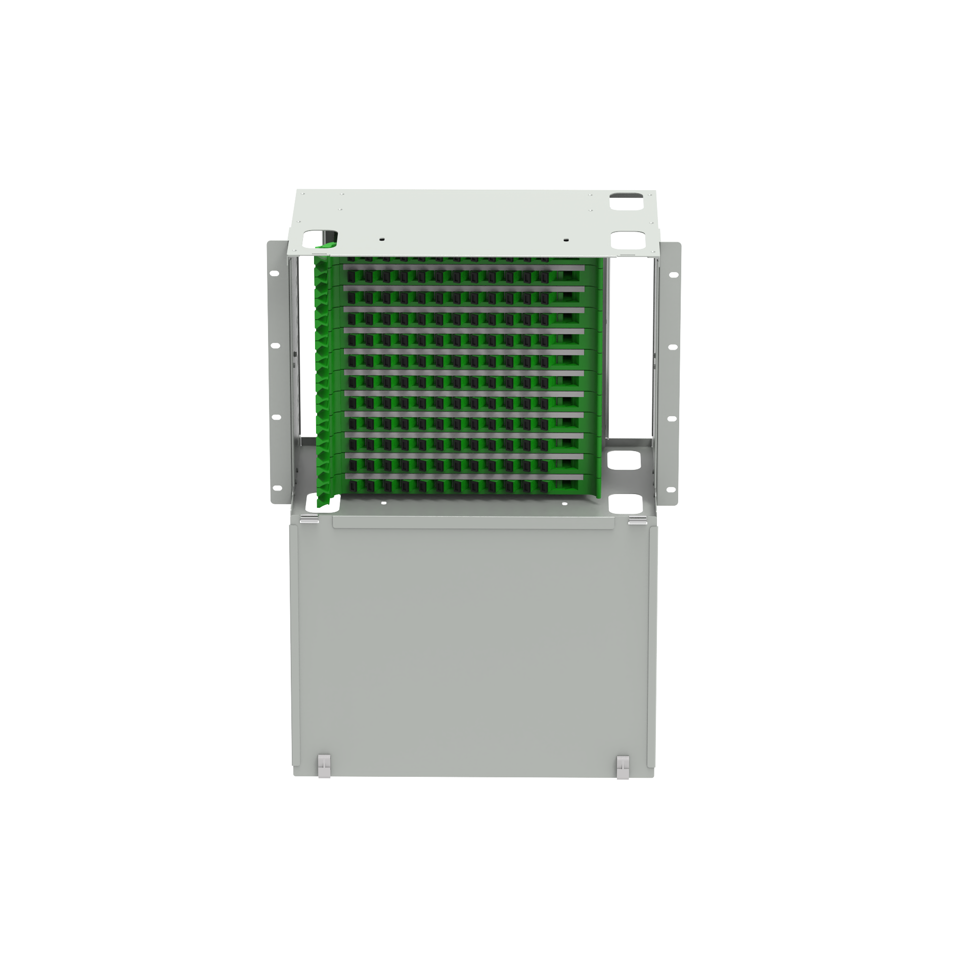 FTTX SC Type 144 Ports Optical Fiber Distribution Patch Panel for Indoor Applications