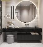 green plywood Melamine washing machine cupboard Floating Vanity Cabinet ISO9001