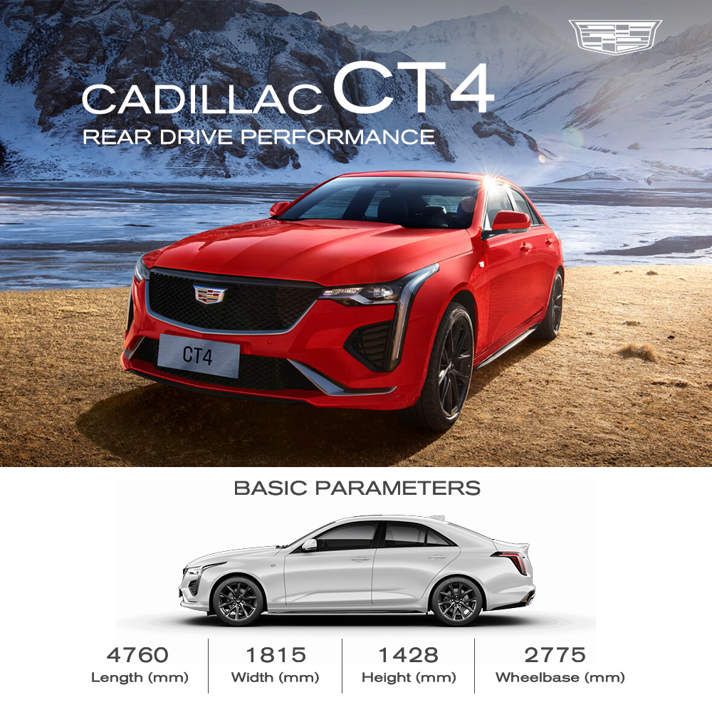 Experience Luxury and Performance with 2024 Interstellar Blue Cadillac CT4 's Top-Selling Gas Vehicle