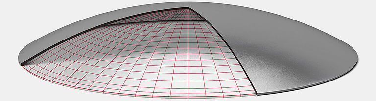 304 Conical Head for Pressure Vessel Casting of Copper Material and Industry