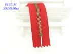 Custom 5 Inch Vintage Jeans Metal Zipper 4YG Slider Double Top Stop For Jeans