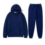 Two Piece Set Men Hoodies Pants Autumn Winter Hooded Sweatshirt Sweatpants Men