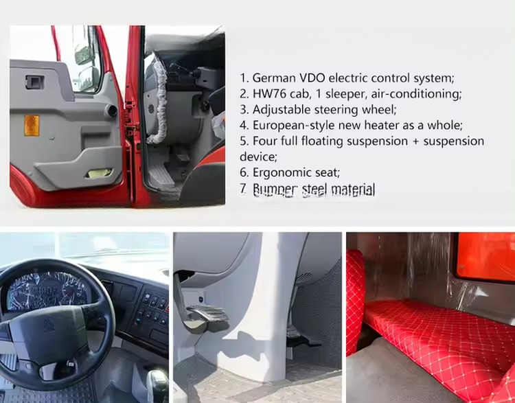 SINOTRUCK Howo Dump Truck 8X4 in Cameroon 375 Tipper Truck with Multimedia System