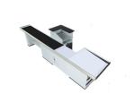Polished 9 Feet Cash Register Table Counter Conveyor Belt Grocery Store With