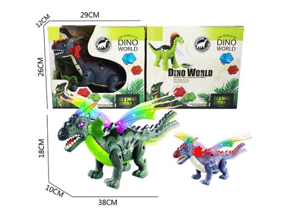 Educational Walking Dinosaur T - Rex Children's Play Toys W / Flapping Wings