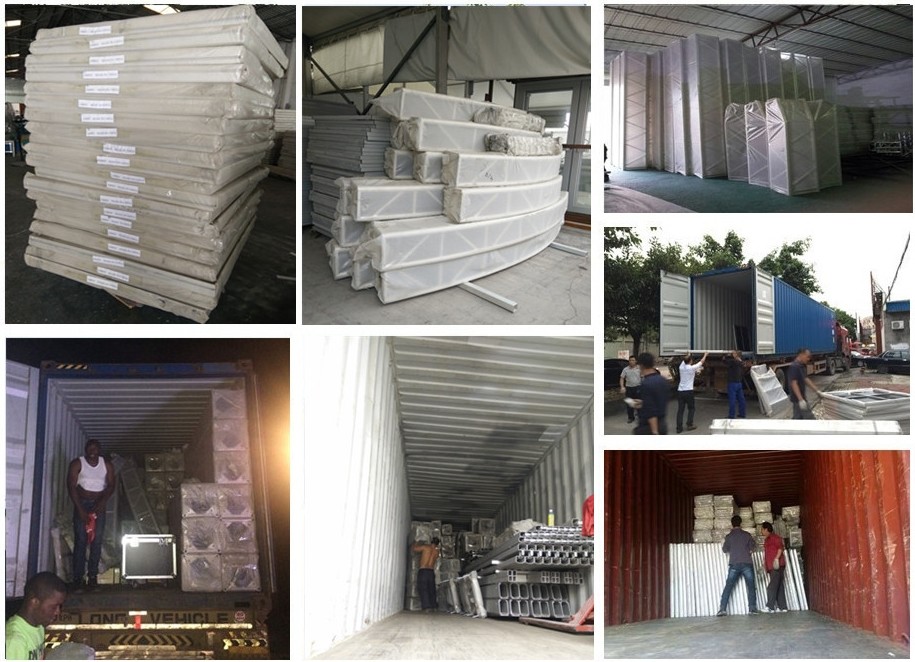 Lightweight Heavy Duty Aluminium Stage Truss , Stage Lighting Truss Easy Assembly