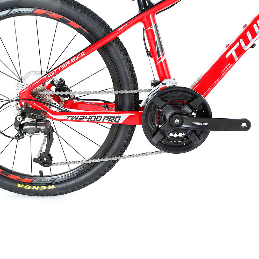 24INCH TW2400 Pro Carbon Fiber Mountain Bike SHIMANO EF500 For Kids