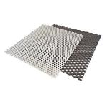Metal 3mm Perforated Stainless Steel Sheet With Round Hole Bright Surface