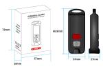 130 Decibel DC 5V Sound Alarm Keychain For Children Emergency