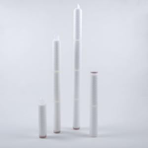 Wholesale Glass Fiber Pleated Filter Cartridge For Pharmaceutical Air Prefiltration 1.5μM 40&quot; from china suppliers