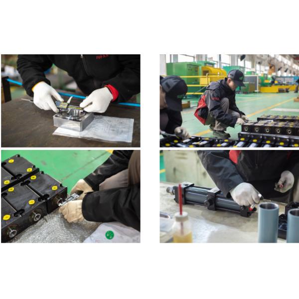 JUFAN Basic SD Double Acting Tie-Rod Hydraulic Cylinder Working Pressure 70kgf/Cm²-140kgf/Cm²