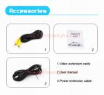 Ouchuangbo New Special Car Rearview Camera Volkswagen Santana /Touareg 628*586