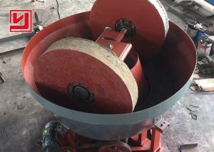 Wholesale Gold Ore Dressing Equipment Wet Pan Mill Biomass Pellet Barite Grinding from china suppliers
