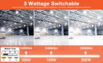 Aluminum Alloy UFO LED High Bay Light 100w 120w 150w 200w 240w