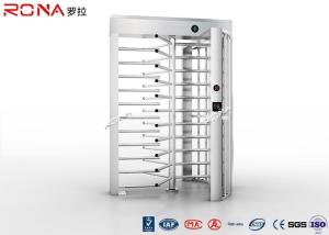 Wholesale High Security Full Height Pedestrian Turnstiles Stainless Steel 30 Persons /Minute from china suppliers