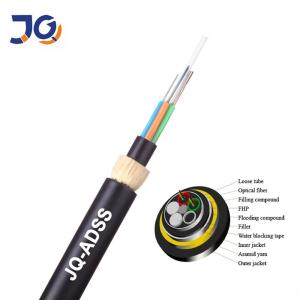 Wholesale Adss Kevlar Yarn 24 Core Multimode Fiber Optic Cable from china suppliers
