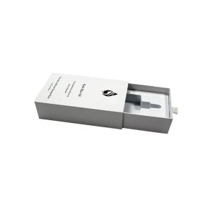 Wholesale White Hair Oil Packaging Box Drawer Rigid Luxury Cosmetic With Foam Insert from china suppliers