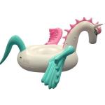 Inflatable Water floating color horse for swimming