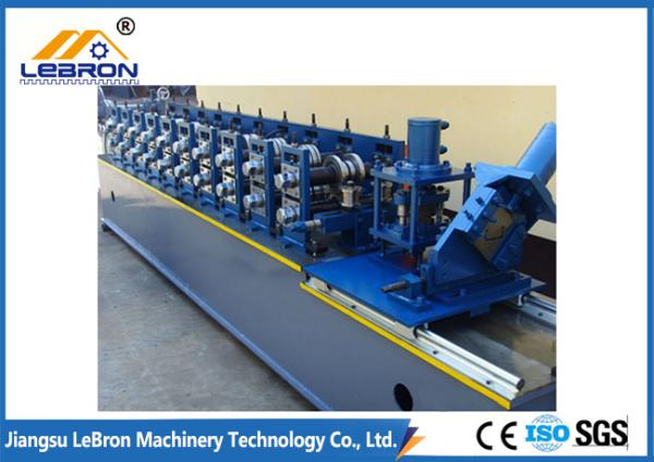 PLC Control Steel Door Frame Machinery 32Mpa Yield Strength 7.5kW Main Motor