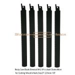Recip Saw Blade Bimetal M42 8% cobalt Demolition for Cutting Wood & Nails 9