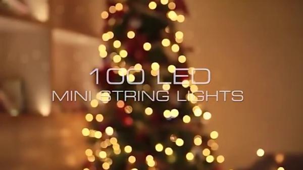 Christmas Lights Indoor Outdoor Mini Halloween String Light 120V Certified Green