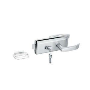 Wholesale Glass door locks LC-039, stainless steel 304 plate, finishing satin or mirror from china suppliers
