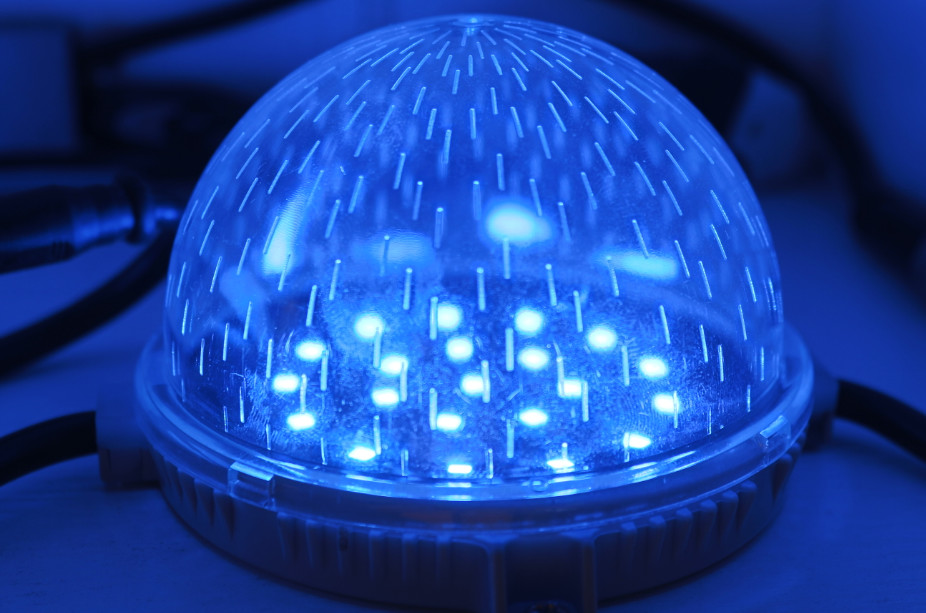 DMX512 Rgb Point LED Light Miracle Bean Waterproof IP67 5W Smd3535 DC24V 100mm