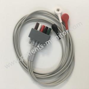 Wholesale Mindray 3-Lead ECG EKG Cable EL6301B 0010-30-42734 For Adt/Ped AHA Snap Reusable from china suppliers