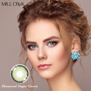 Wholesale KSSEYE Prescription One Month Color Contact Lenses Lime Green Emerald Green from china suppliers
