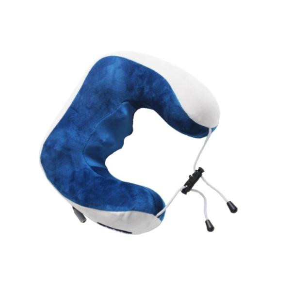 Best Custom Premium U Shape Multifunction Adjustable Memory Foam Massage Heat Portable Trip Neck Pillow