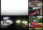 12V Jeep Off Road Light Bar 4x4 25 Inch 162W Spot Flood Combo Beam