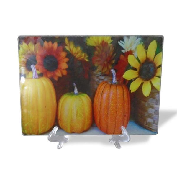 Square Tempered Cutting Board for Glass Dining Table All-Season Kitchen Tool