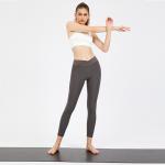 Yoga Clothes 50% Spandex 50% Nylon Blended Ladies Workout Fit Pants And Tops