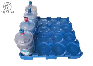Wholesale Single Faced 16 Bottles Poly Pallets Stackable Balance 5 Gallon Water Bottles For Supermarket from china suppliers