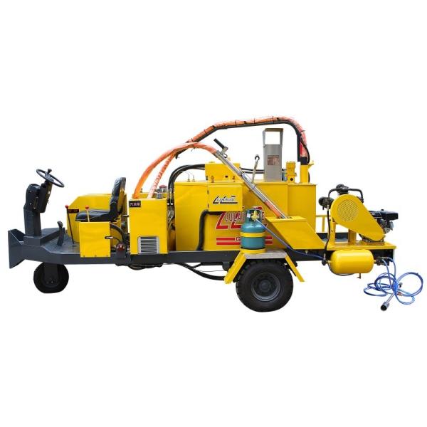 Self Driving 350L Asphalt Road Crack Sealing Machine Pavement Repair Trailer
