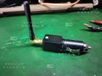 GPS positioning jammer in-line cigarette lighter working 12v-24v power supply