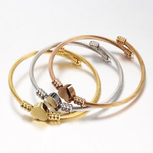 Wholesale Goldplated Stainless Steel Bangle Charm Bracelets Endless Insert ODM from china suppliers