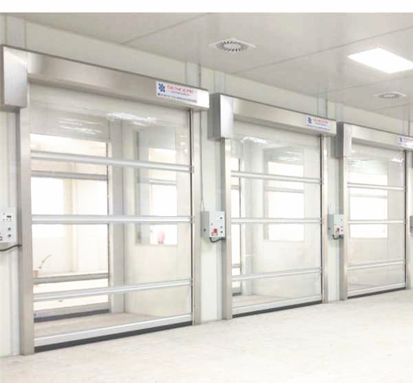 Strong Wind - Bar Security Rolling Shutters 120mm * 120mm Dust - free Area