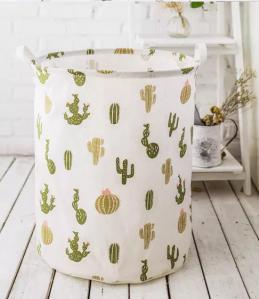 Wholesale Promotion Big Size Kraft Paper Storage Bags Hamper Basket Canvas With Printing from china suppliers