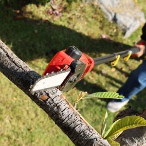 Wholesale 180-300cm Telescopic Reach Lightweight Battery Pole Saw With Extension from china suppliers