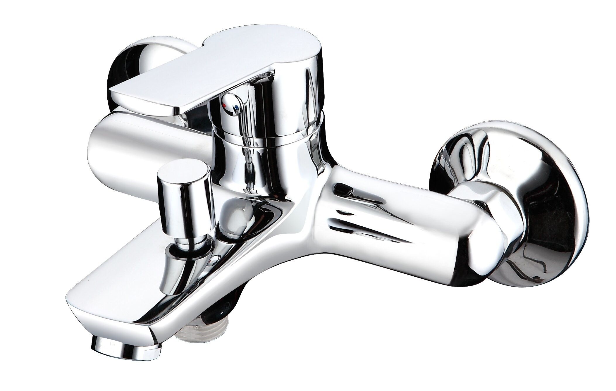 Anti Corrosion Bathtub Single Handle Faucet Wall Mounted Mixer Tap Bathroom