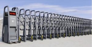 Wholesale 434MHz Wireless Trackless Auto Folding Gate With Intelligent Motor 15M/Min from china suppliers
