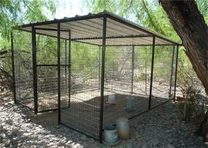 Wholesale Animal Dog Cage Carrier Kennel Sale Large Kennels Outdoor Iron Fence from china suppliers