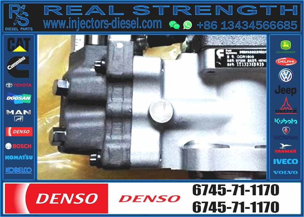 Excavator Part Pc300-8 Excavator Pump Assy 6d114 Engine Fuel Injection Pump 6745-71-1170