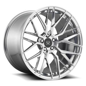 Wholesale Ally Rims 22 Gloss Black Customized Alloy Rims For Ferrari 458 / 21inch 2-PC Forged Rims from china suppliers