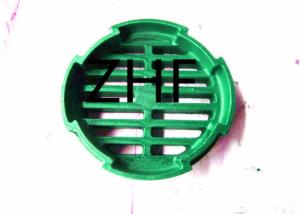 Wholesale Green Round Cast Iron Storm Drain Grates 6&quot; For Residential System from china suppliers