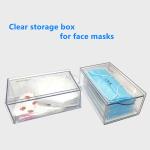 21.5cm PMMA Household Storage Bins Extra Large Plastic Storage Containers With
